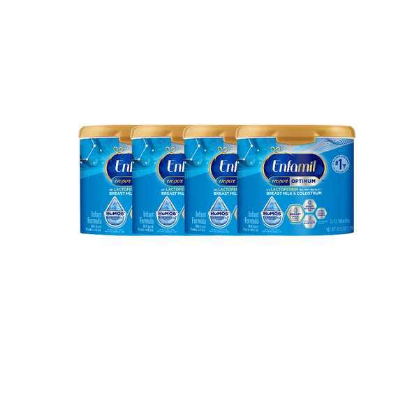 1 Thùng (4 Lon) Enfamil Optimum Baby Formula – 581g/Lon (20.5 oz)